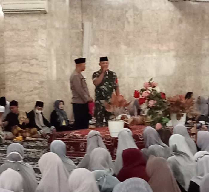 Babinsa Turi Sleman Hadir Semarakkan Sholawat Nabi Muhammad