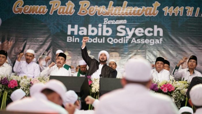 Babinsa Turi Sleman Hadir Semarakkan Sholawat Nabi Muhammad