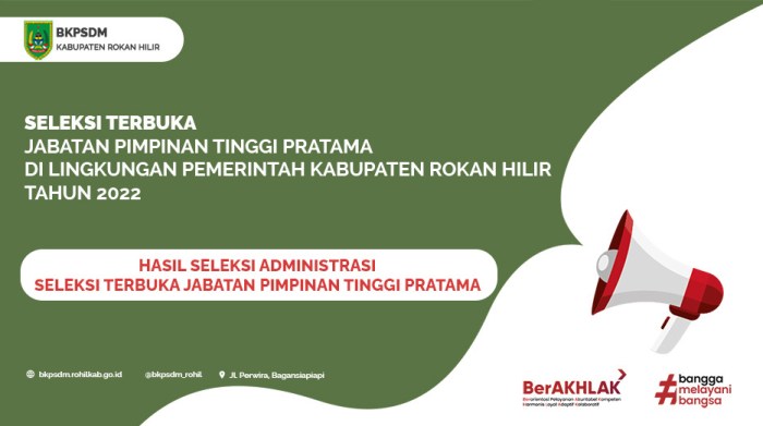 TENTANG PENETAPAN HASIL SELEKSI ADMINISTRASI