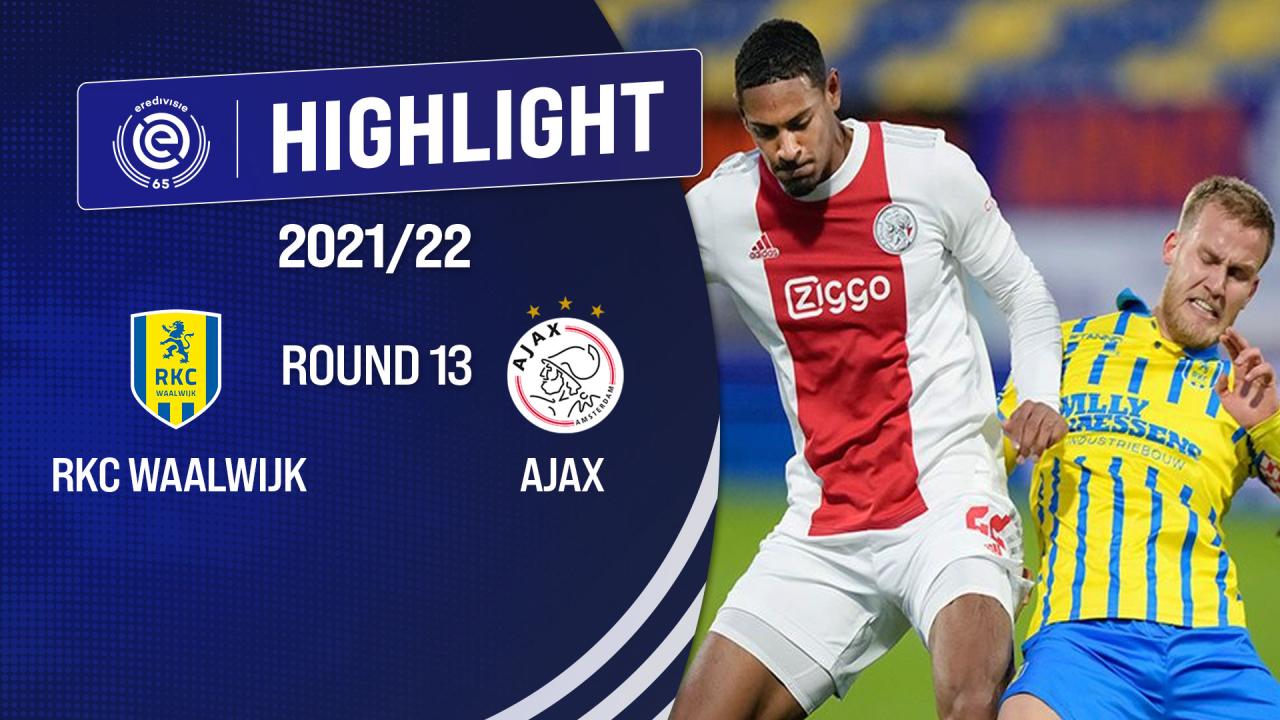 Ajax waalwijk eredivisie