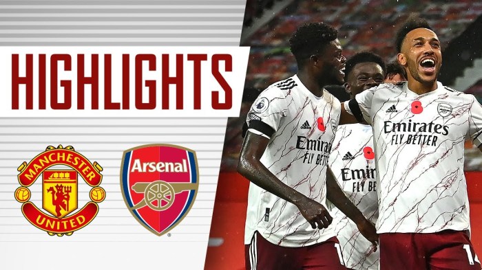 Arsenal united vs manchester highlights man