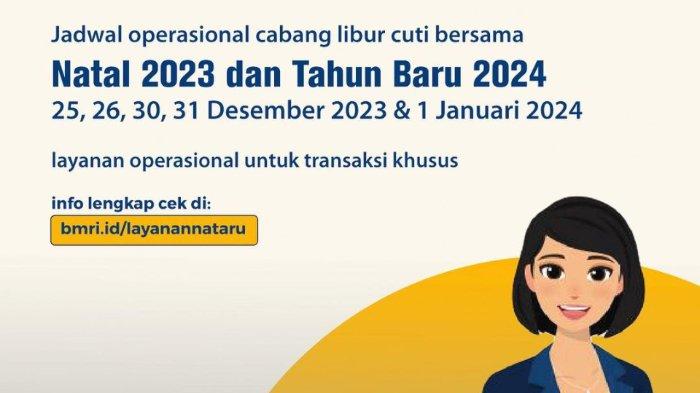 Jadwal Operasional PermataBank Selama Libur Natal dan Cuti